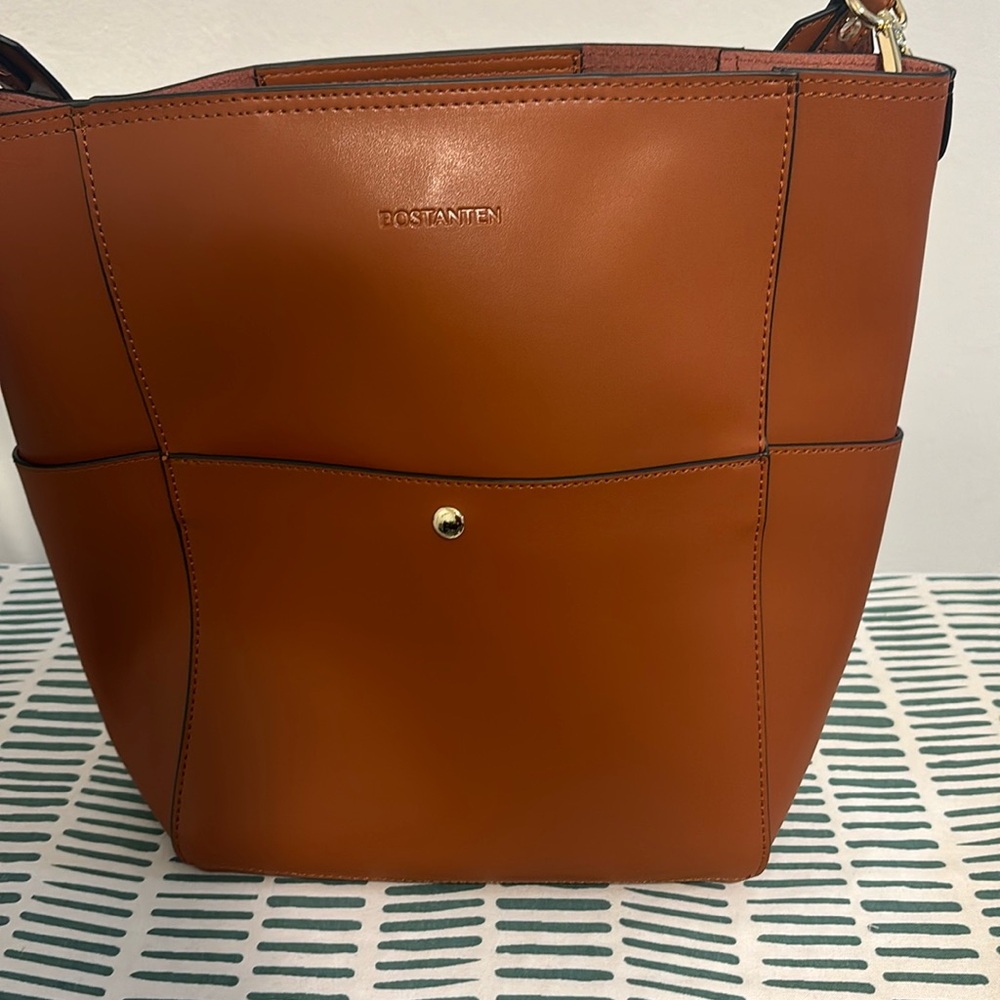 Lotty Leather Hobo Bag With 2 Shoulder Straps